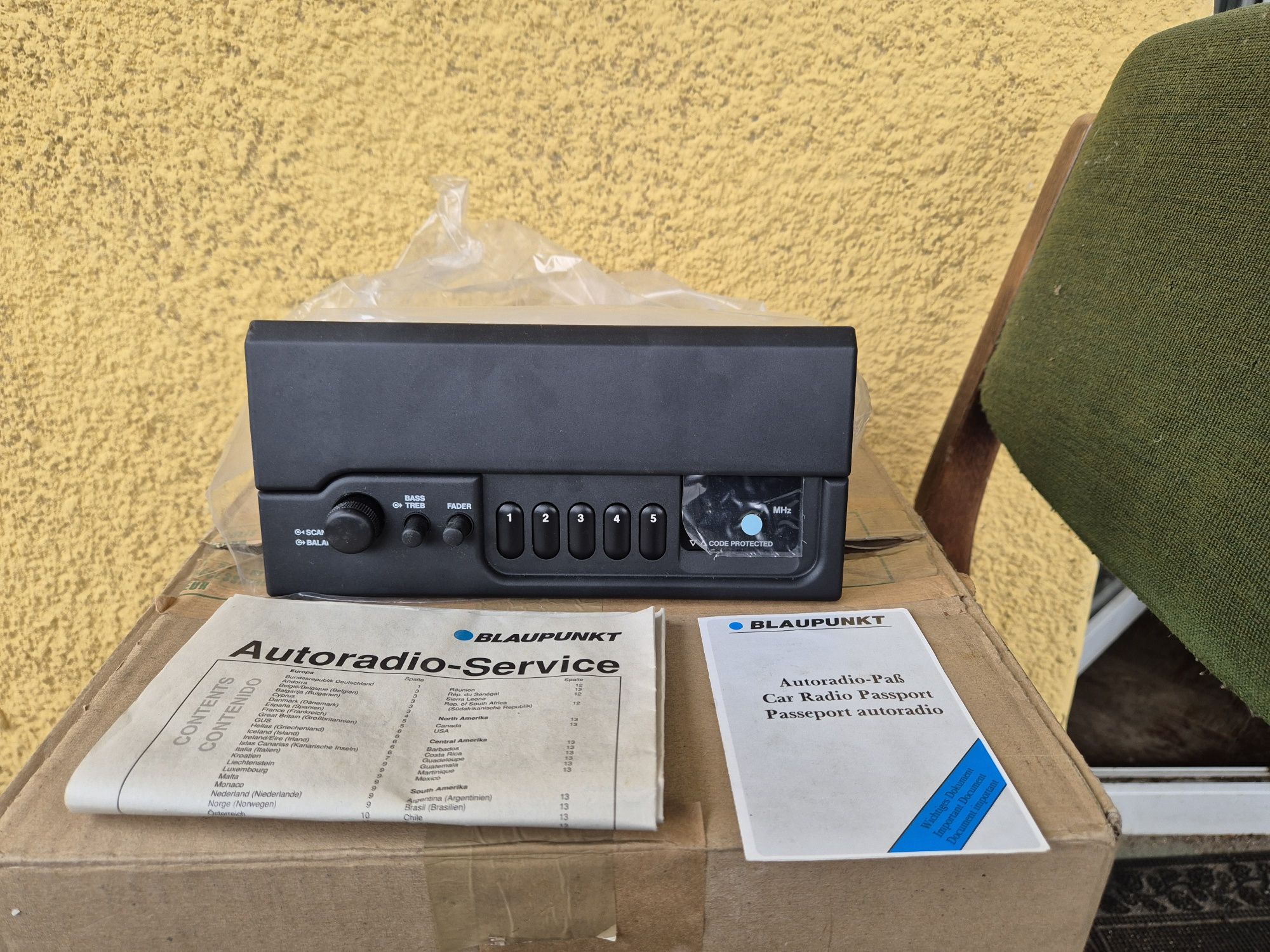 Fabrycznie NOWE Radio Citroen ZX  z roku 1991 !! Unikat !! Rarytas !!