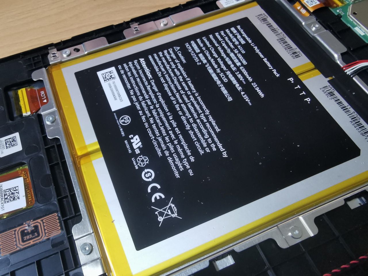 Tablet Amazon Fire HD 10 uszkodzony