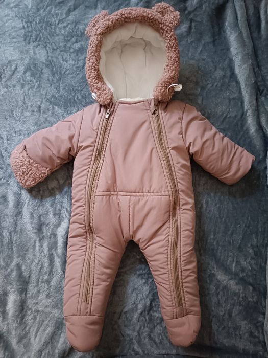 Зимовий комбінезон від 0-3 місяців розмір 56-62