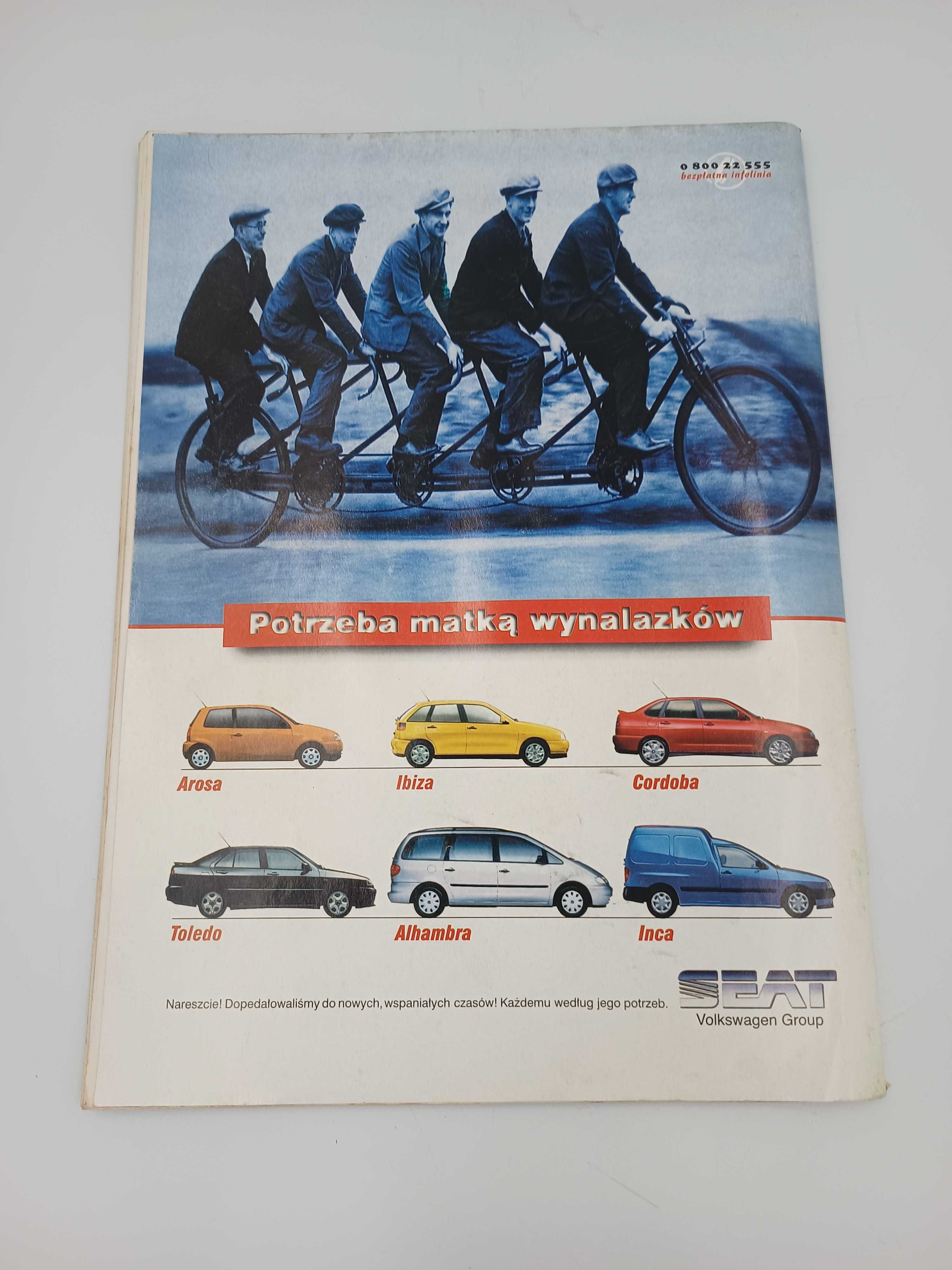 Auto Świat katalog 98 czasopismo motoryzacyjne