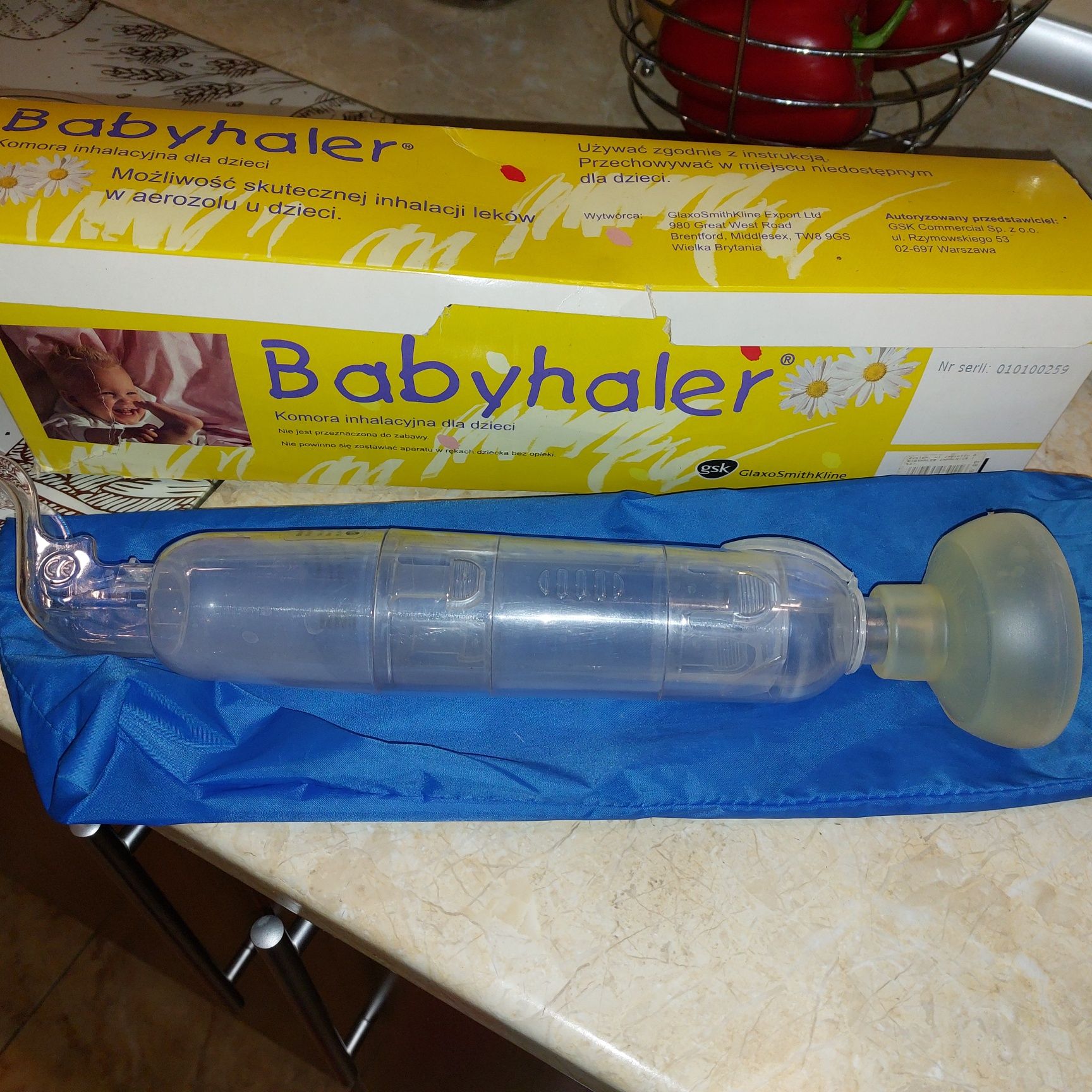 Komora inhalacyjna dla dzieci  babyhaler