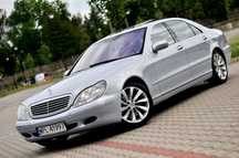 Mercedes-Benz Klasa S _5.0 300KM_LPG_Long_Full Opcja_Masaże_Dociągi_