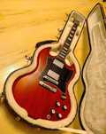 Gibson SG Standard Heritage Cherry 09r Case Papiery 498T 490R zadbana