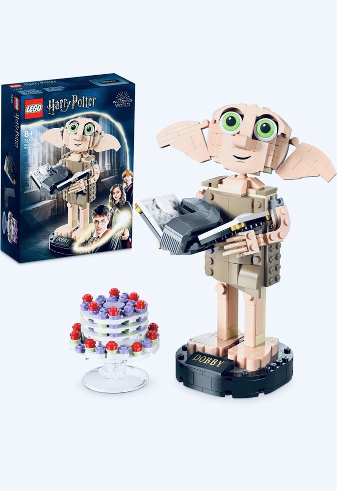 LEGO Harry Potter 76421 Zgredek, skrzat domowy! Klocki!Prezent!