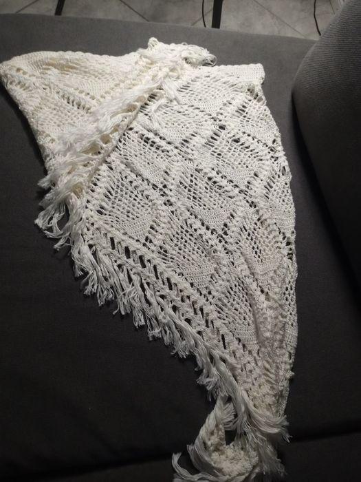 Chusta robiona recznie