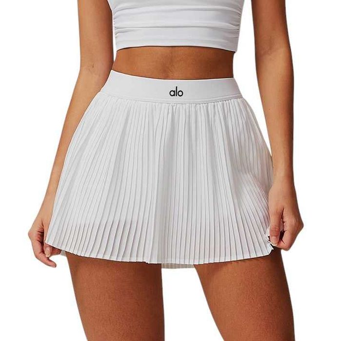 Спідниця-шорти Alo Yoga Logo Skirt White 87822-WT