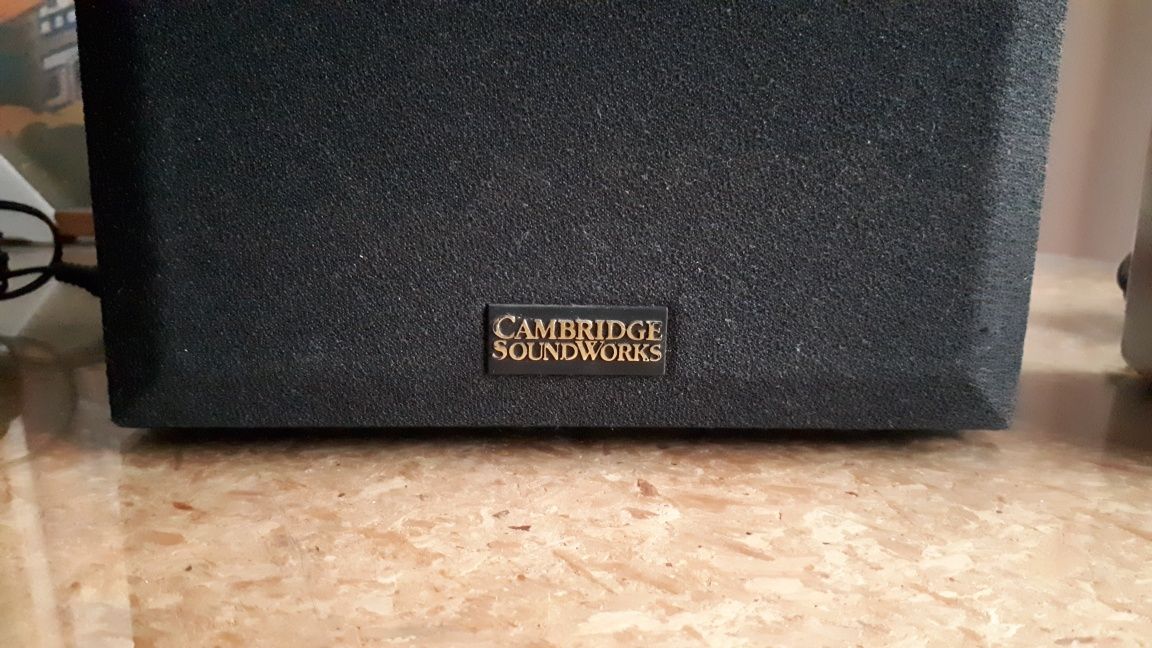 Colunas Cambridge Soundworks SW320 2.1 (excelente definição)