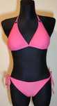 Kostium kąpielowy różowy dwuczęściowy r 40 bikini