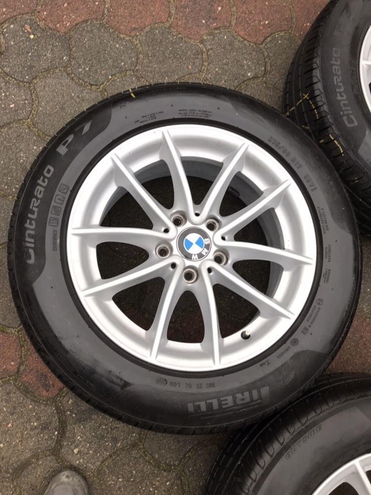 Felgi Bmw x3 x4 koła 17 cali 5x120 f25 f26 opony pirelli komplet oryg.