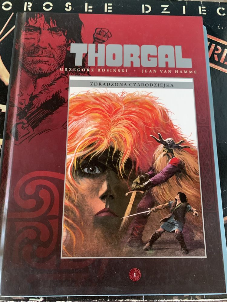 Komiks Thorgal Tom 1 Zdradzona czarodziejka