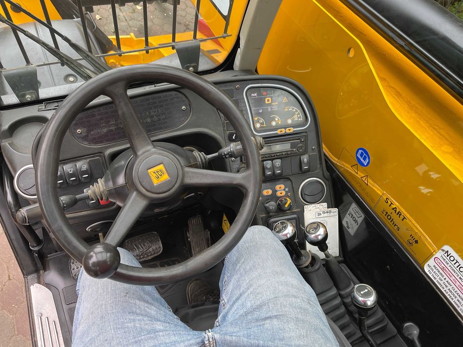 Ładowarka teleskopowa Jcb 540-140_ROK 2018_IDEALNY STAN_4600 MTG_KLIMA