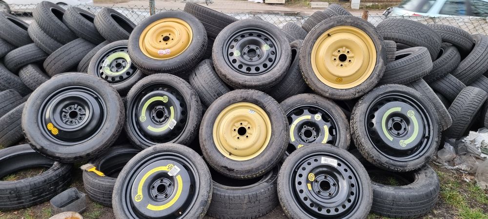 Koło dojazdowe zapasowe dojazdówka vw 5x112x16