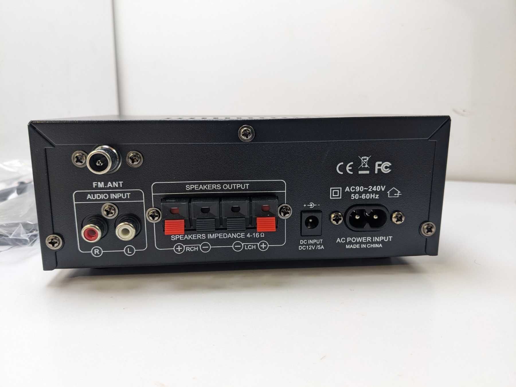 Аудіопідсилювач-ресивери AK45 Bluetooth 5.0 HiFi стерео міні