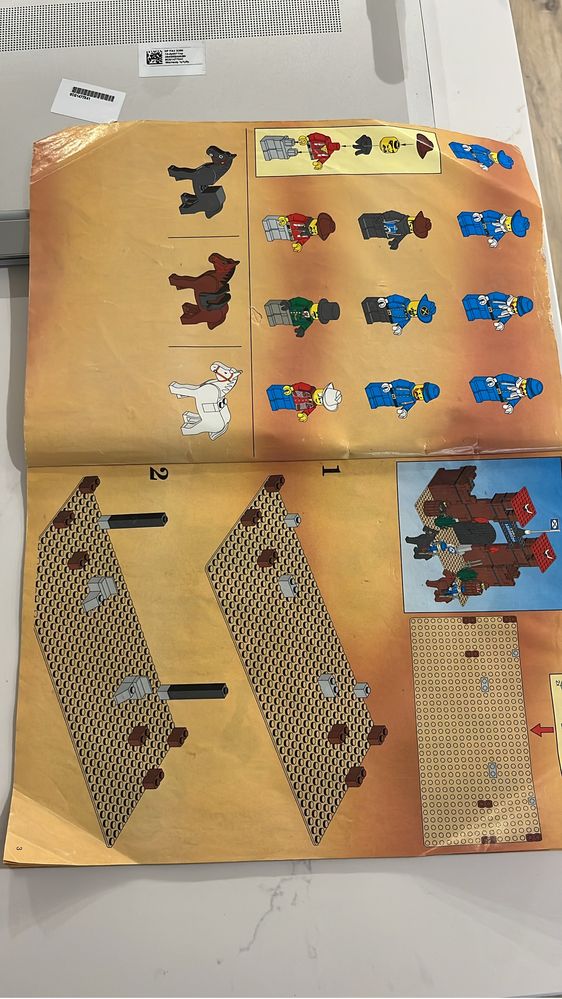 Lego forte legoredo 6769 instruções