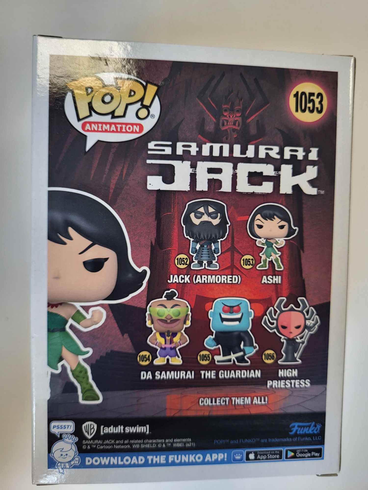 Funko POP! Samurai Jack ASHI 1053 Likwidacja Kolekcji
