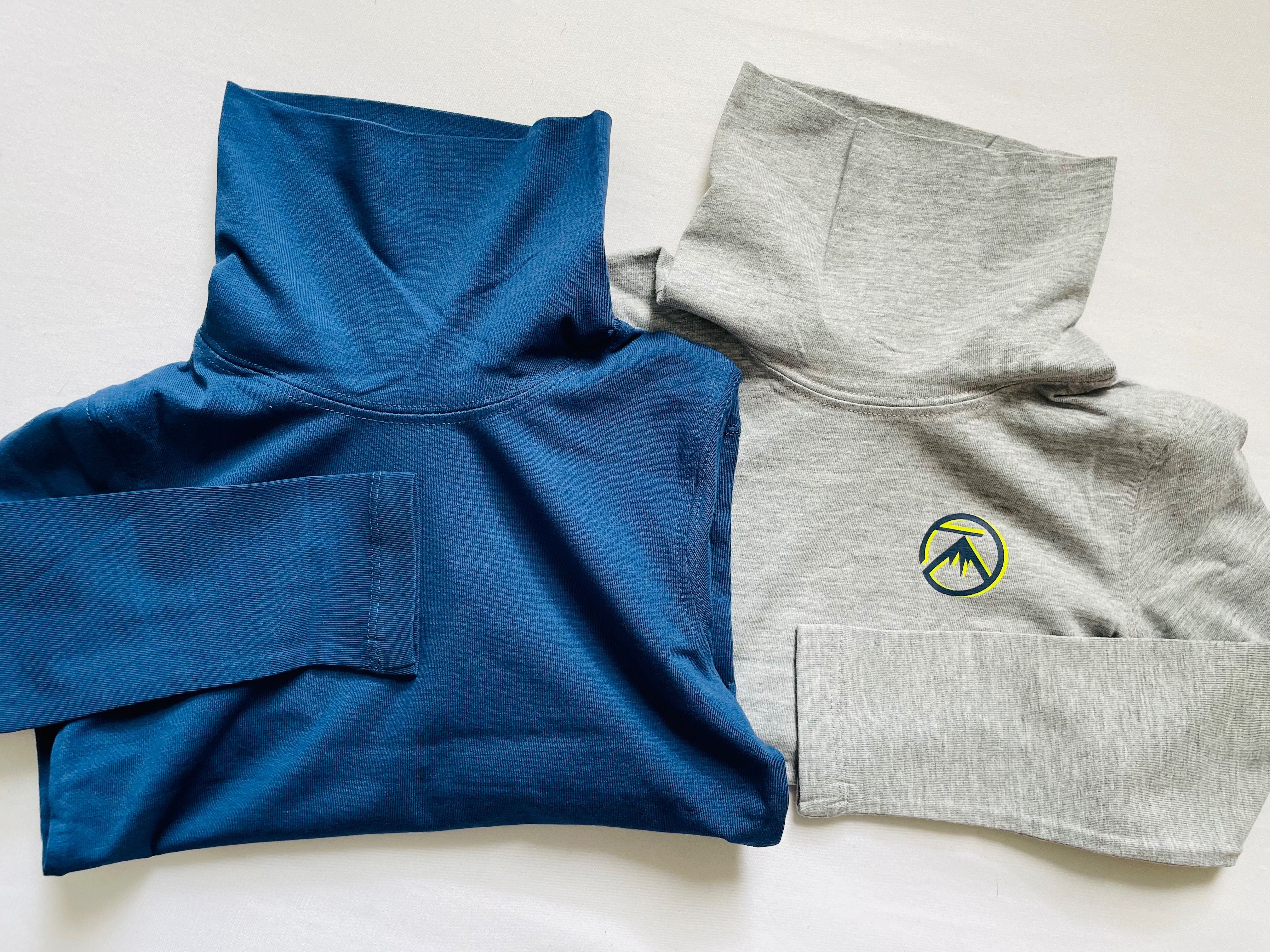 Super zestaw -bluzki z długim rękawem golf bawełna dla dziecka komplet