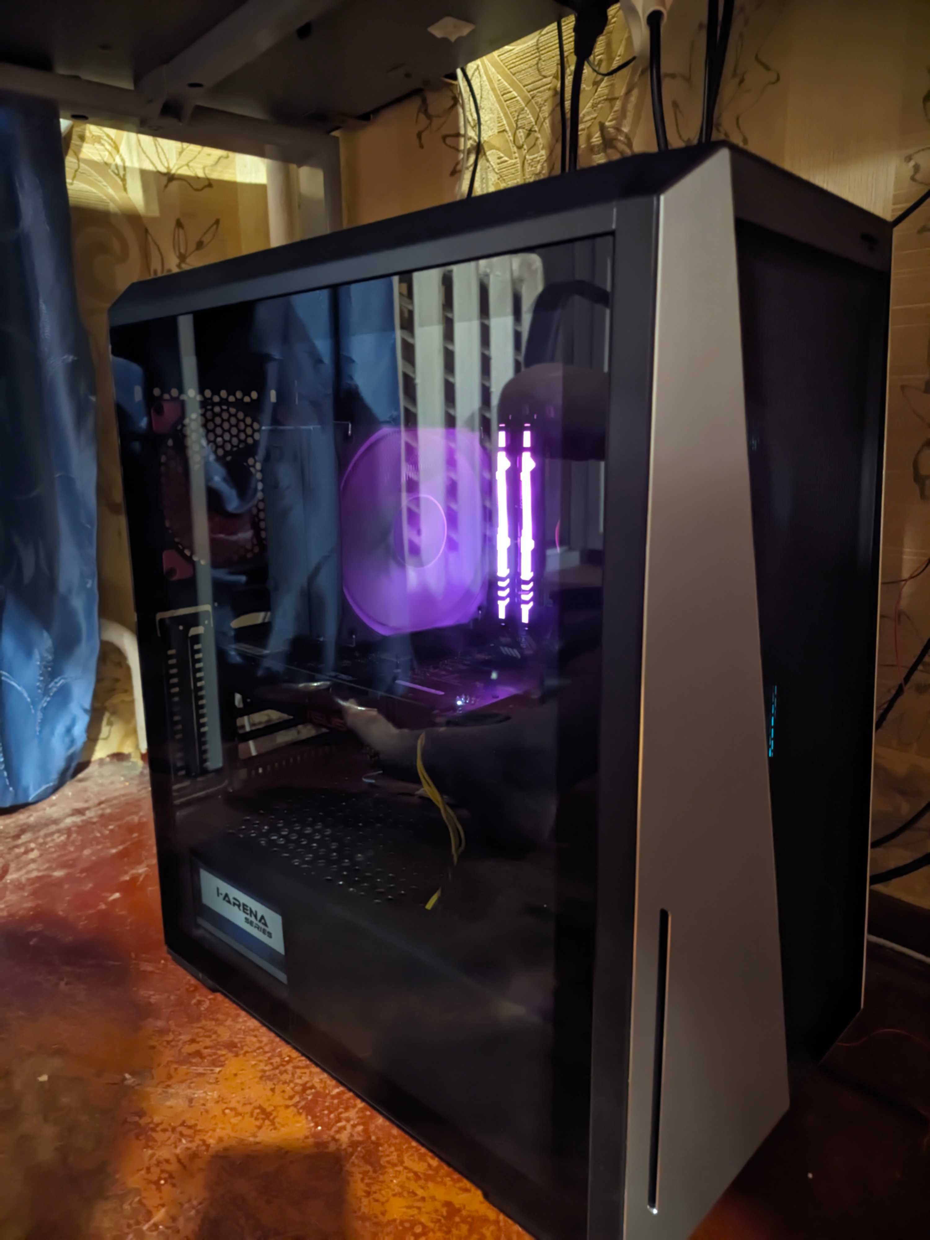 Игровой компьютер Ryzen 5 5600, 48GB RAM, gtx1060