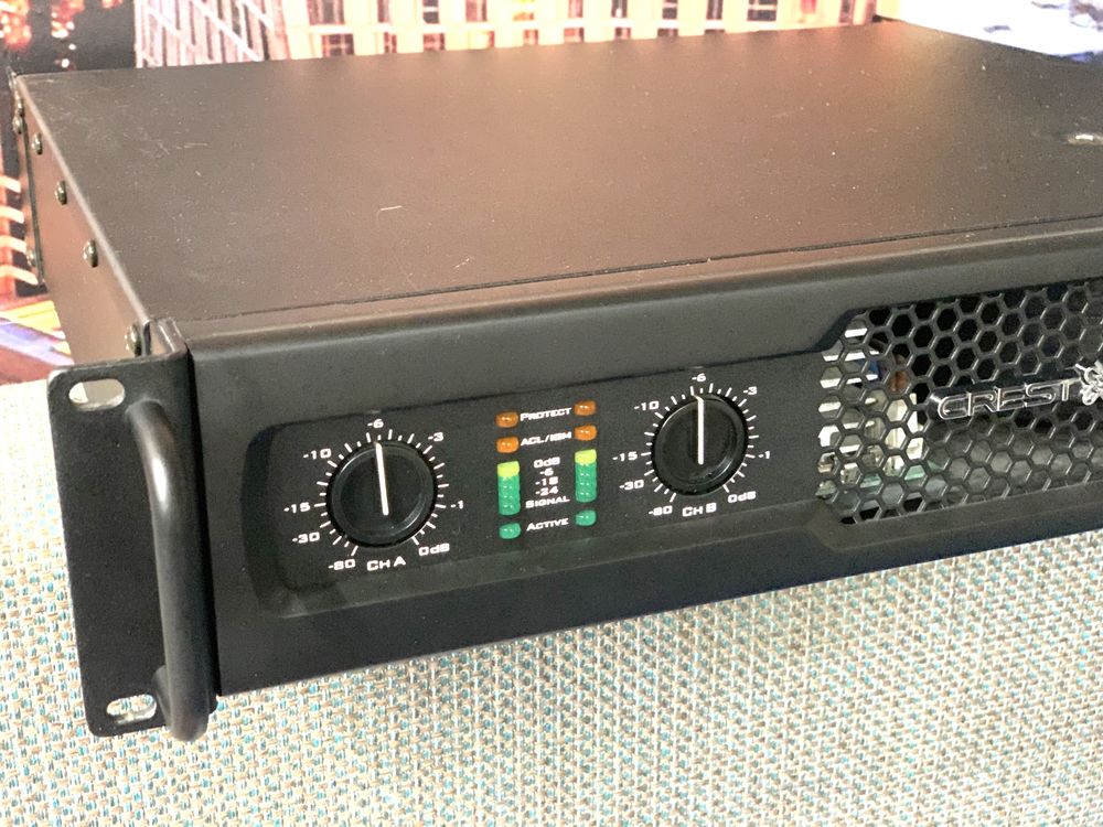 1500W професійний підсилювач звуку Crest Audio CD1500 клас D+