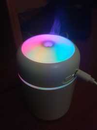 Зволожувач + нічник 2 в 1. USB Colorful Humidifier, 300мл