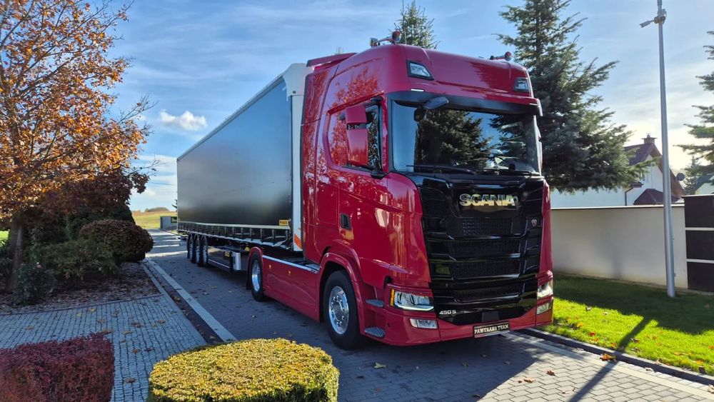 Scania SCANIA///S450///2022///WIELTON///FIRANKA/// 2021///ZESTAW///FULL LED///WYSOKOŚĆ 2.82/// BOGATA OPCJA WYPOSAŻENIA///STAN BARDZO DOBRY