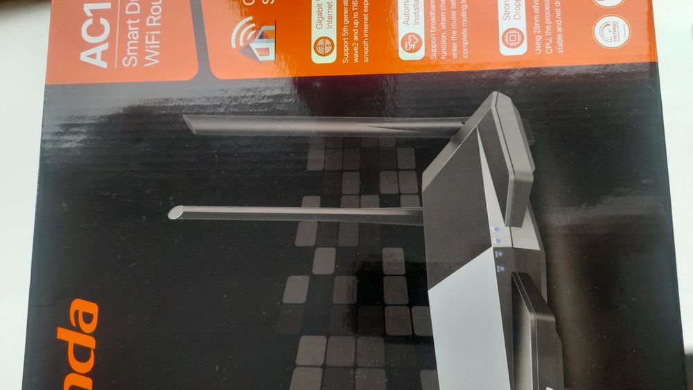 Маршрутизатор НОВЫЙ Tenda AC 1200