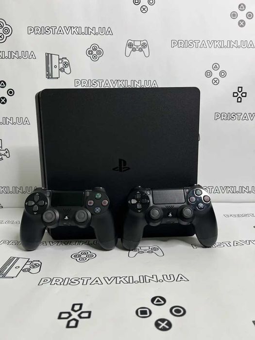 Playstation 4 Slim 1Tb + 2 Джойстики (11.00) +20 игр Гарантия