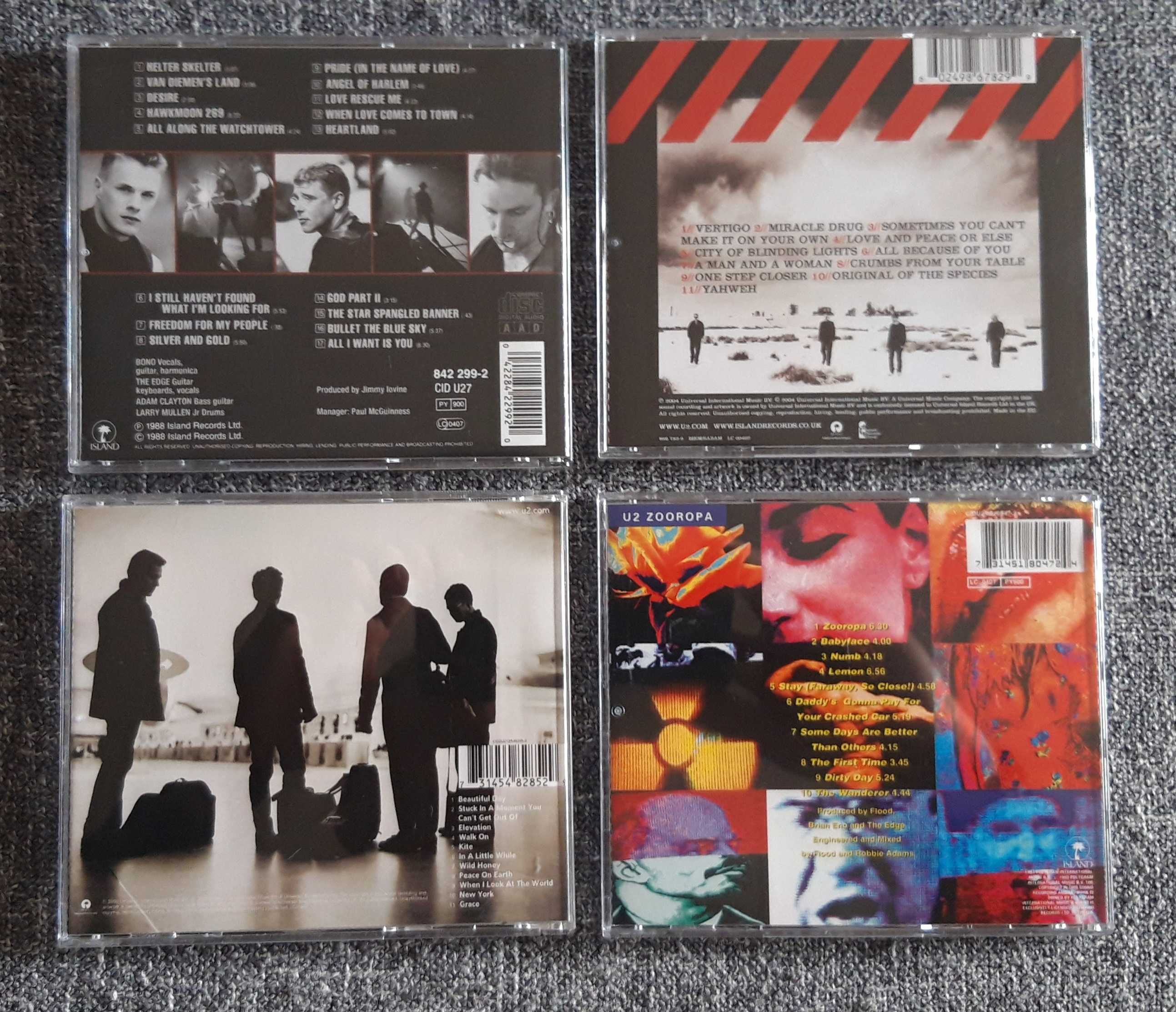 CD, Compact Disc música U2