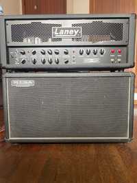 Amplificador Laney Ironheart + Mesa Stilleto 2x12