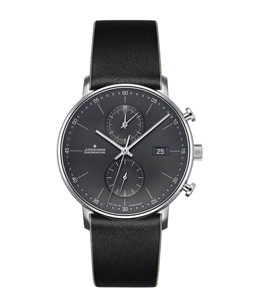 Zegarek Junghans Form C Chronoscope (bauhaus, max bill)