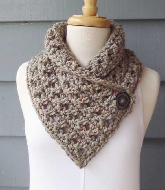 Cachecol Gola de Crochê – Estilo, Conforto e Elegância!