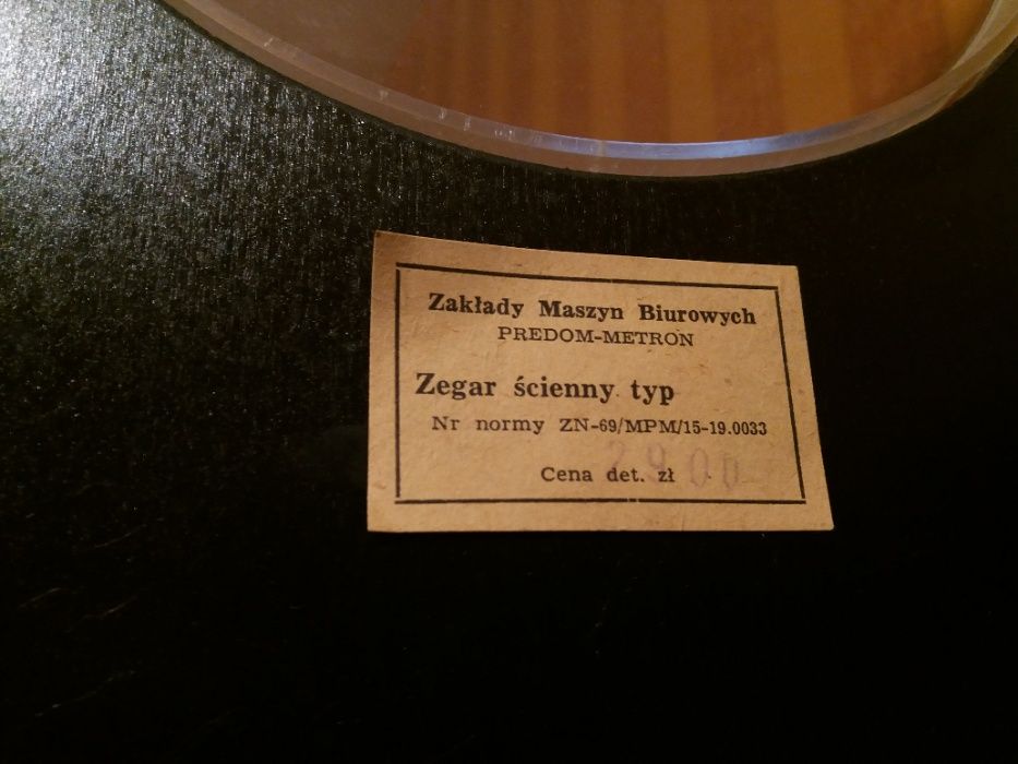 Zegar ścienny stary