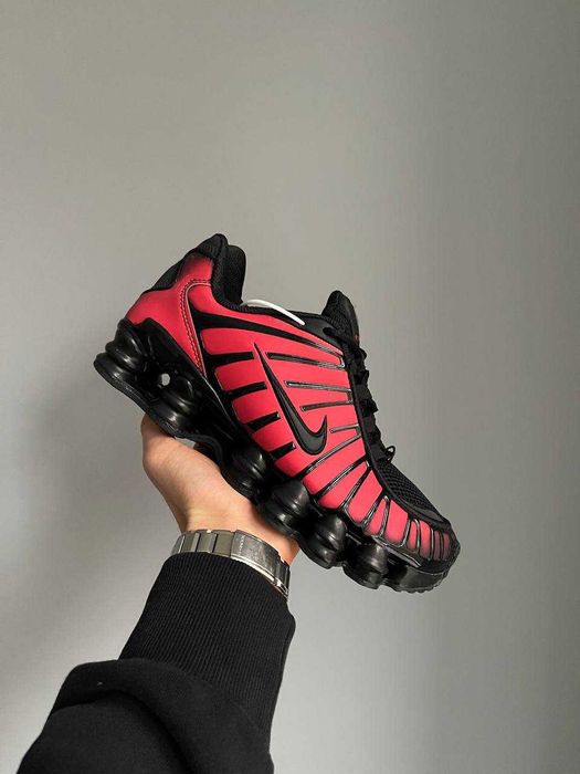 !SALE! Nike Shox TL Black Red Gradient 36 37 38 39 40 41 42 43 44 45