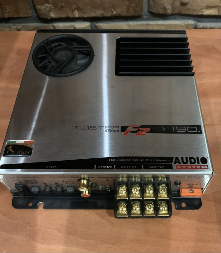 Двухканальный усилитель Audiosystem Twister F2-190