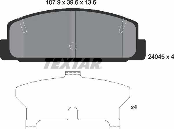 Колодки гальмівні тормозні Mazda 6 3 5 СХ6 СХ7 СХ9 926