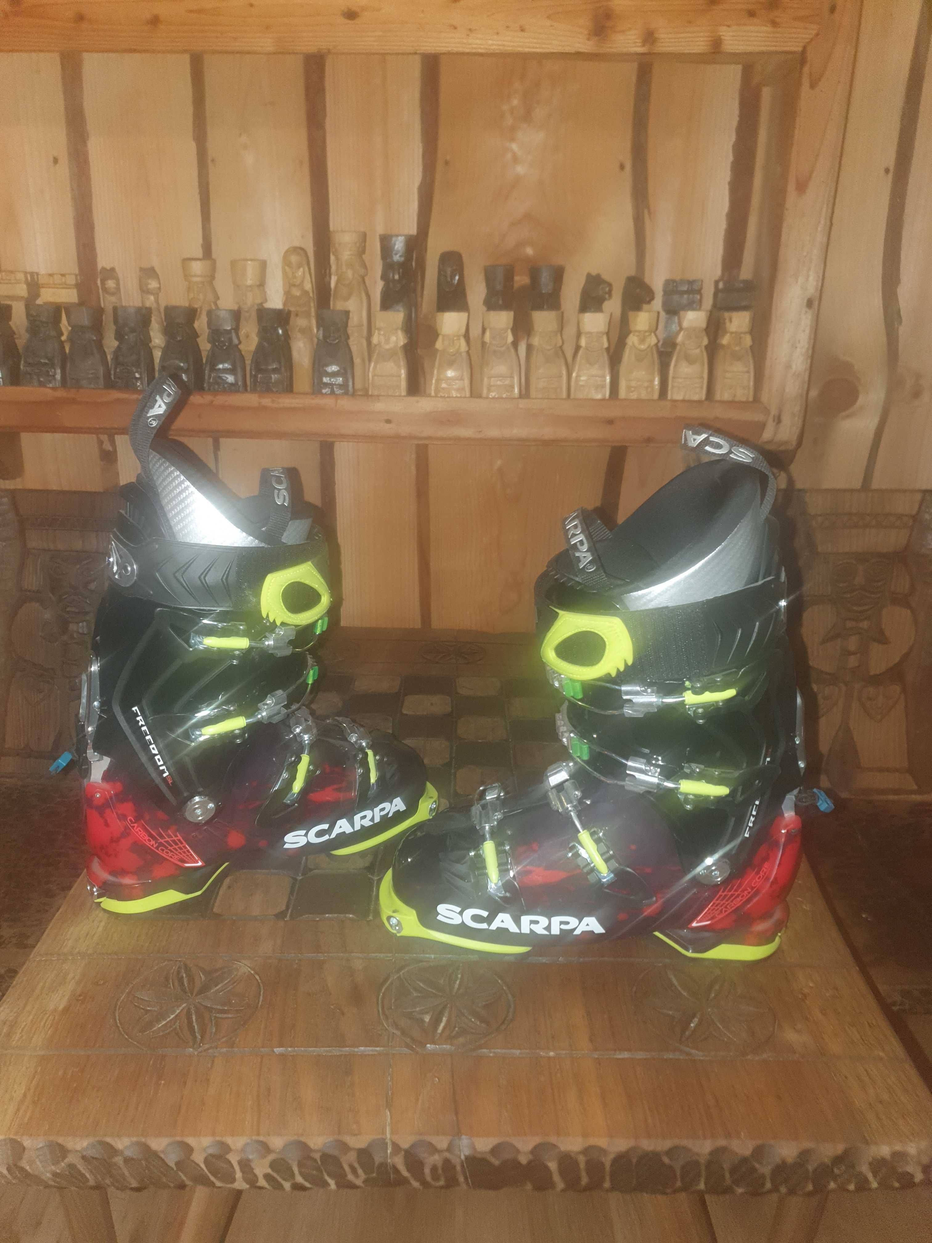 scarpa carbon core nr.26 flex 120 skitour freeride nowe