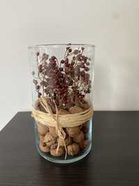 Domowa ozdoba własnoręczna szklana wazon