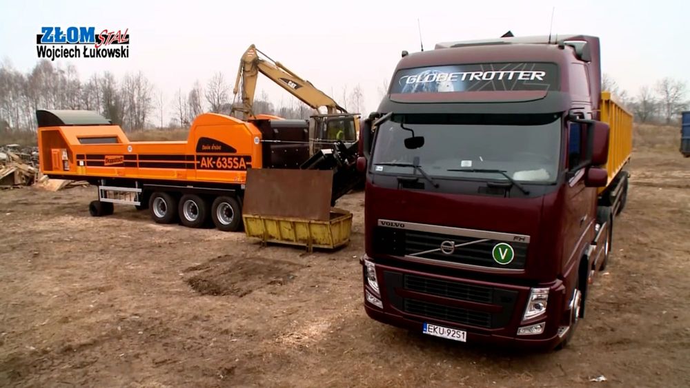 WYNAJEM Rozdrabniacz Doppstadt AK 635 SA
