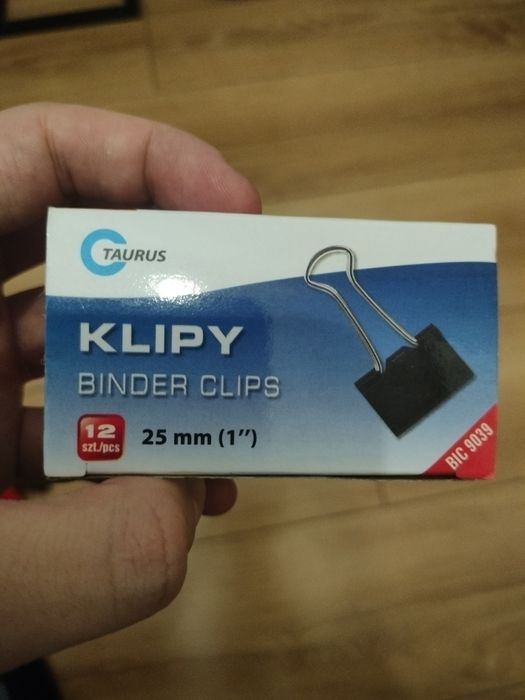 Klipy, artykuł papierniczy