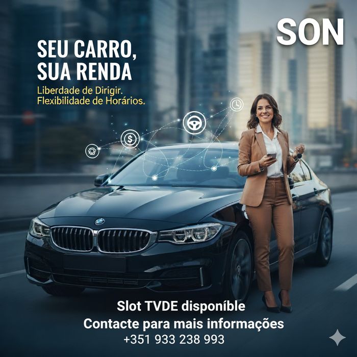 Tvde slot disponível