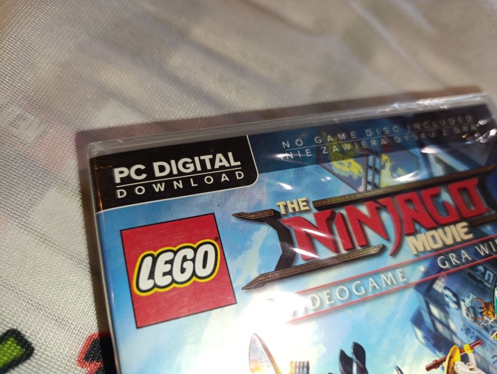 LEGO The Ninjago gra wideo pc po polsku nowa (kod w pudełku)
