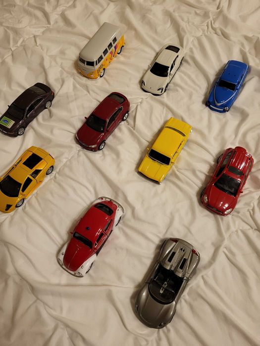 Samochody,  resoraki Welly, 10 szt