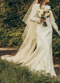 Elegancka klasyczna suknia ślubna Amore Novias r. S/XS