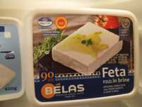 Opakowanie z Grecji Fety