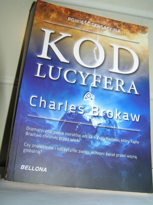Kod Lucyfera, Charles Brokaw – autor Kodu Atlantydy.
