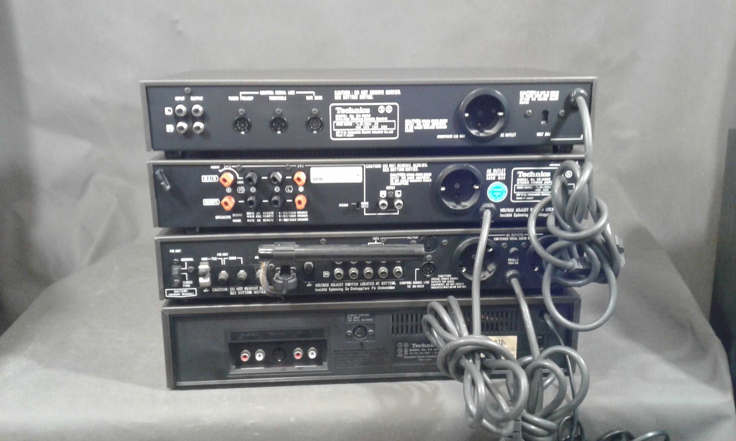 TECHNICS SE-A808,zestaw stereo,pilot