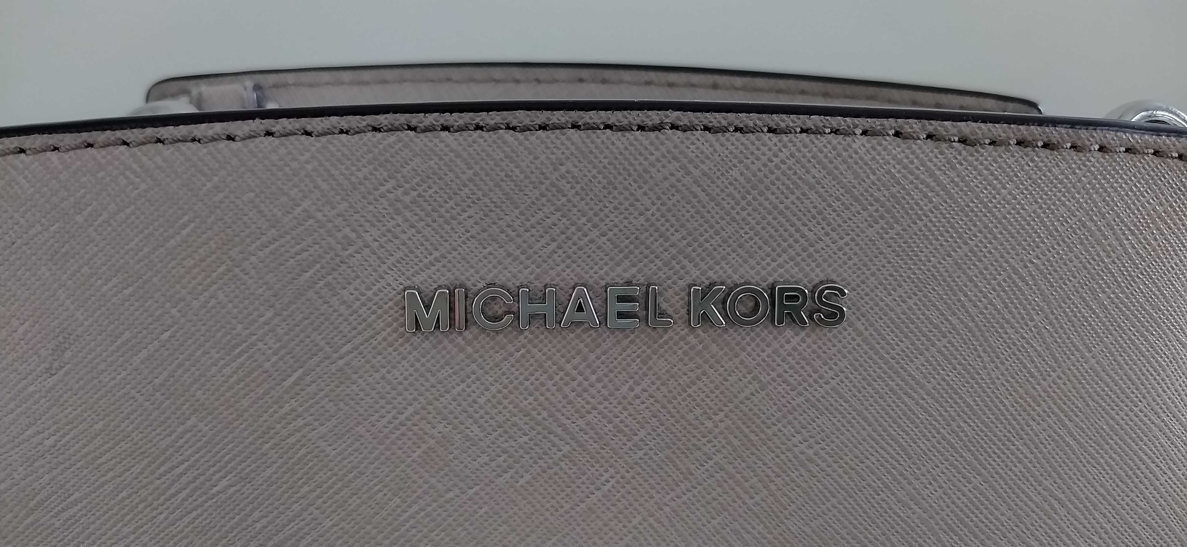 Torebka kopertówka Michael Kors beżowa