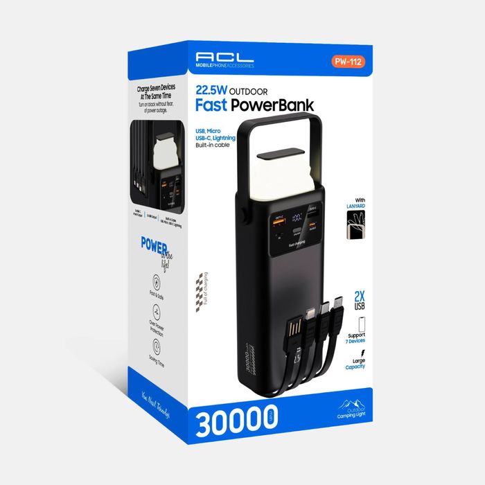 Повербанк PowerBank ACL - 30000mAh