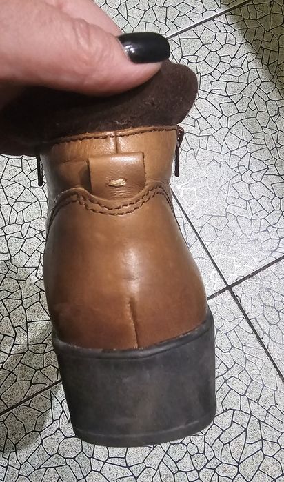 Кожаные, утепленные ботинки "Medicus"/Германия/38р.