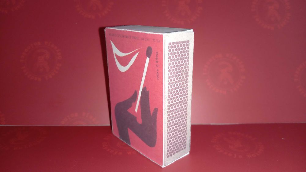 022 - Atrapa zapałki (Skala 1:1)