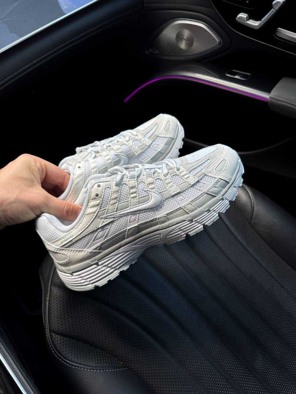 Nike P-6000 White Grey